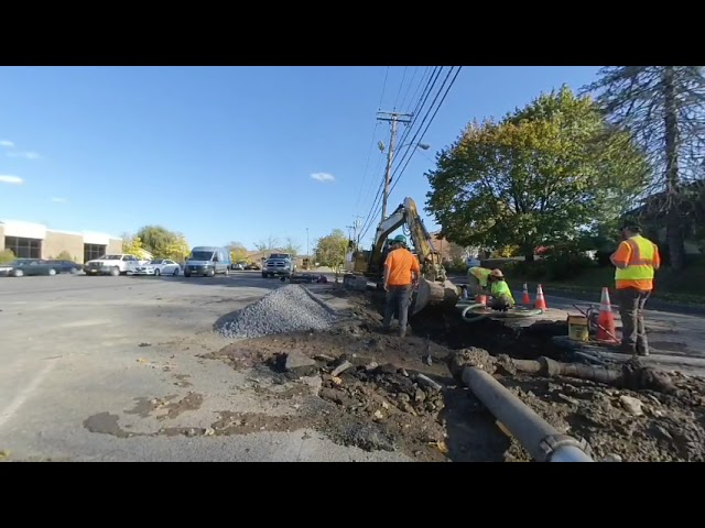 180 VR: Hurley Ave. work in Kingston NY