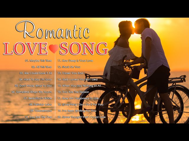 Most Old Beautiful Love Songs 70's 80's 90's - Best Romantic Love Songs Of 80's and 90's Playlistv