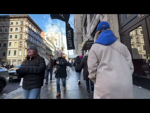 In New York, the sidewalk is as much a part of the city as the buildings themselves.