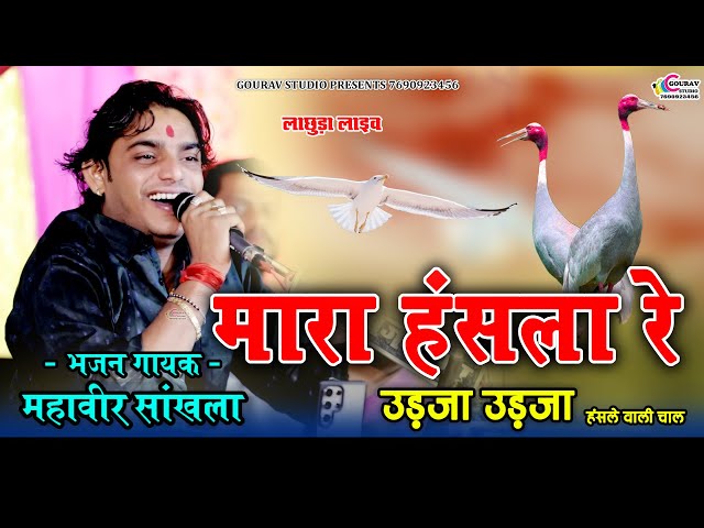 Mahaveer sankhla viral bhajan || मारा हंसला रे उड़जा उड़जा हंसले वाली चाल || Mara hansla re trending