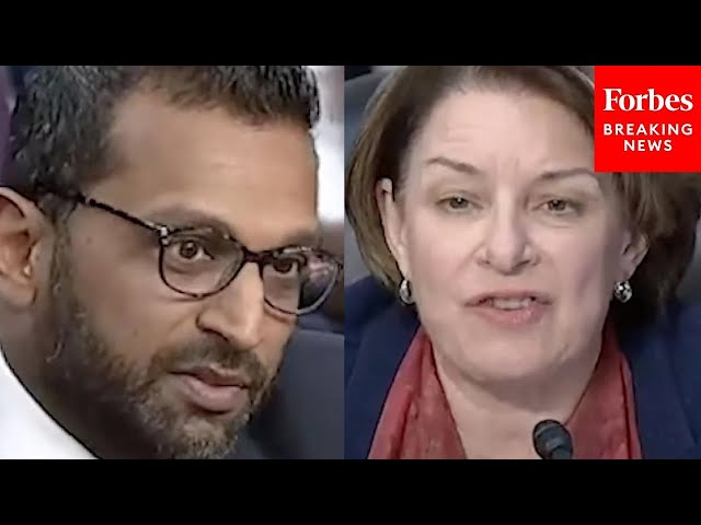 Amy Klobuchar: This Is How 'We Know' That Kash Patel 'Will Carry Out The Revenge Agenda' At The FBI