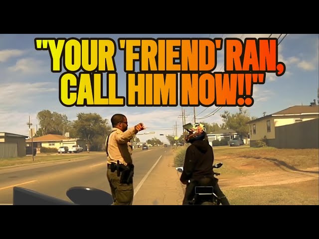 Cop Punishes Innocent Biker for Another Rider’s Actions