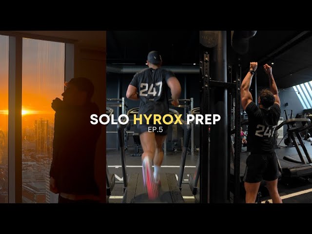 Day in the life training for Mcr Hyrox | Hyrox solo prep EP.5