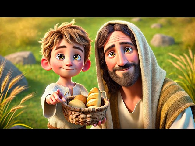 The Boy Who Shared His Lunch | Bible Story for Kids | Miracle of Feeding 5,000