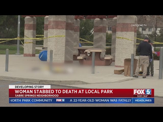 22-Year-Old Woman Stabbed To Death At Local Park