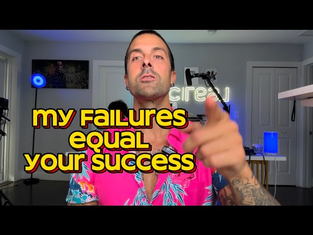 Use My Mistakes and Downfalls As FUEL - Lessons From My Last 12 Years On YouTube