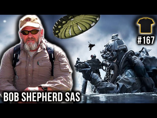 SAS | Parachuting Into The South Atlantic | Iranian Embassy Siege | Bob Shepherd Special Air Service