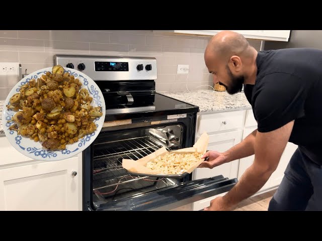 roasted vegetables | roasted potatoes | roasted chickpeas | cauliflower recipes | YummyCookRoom