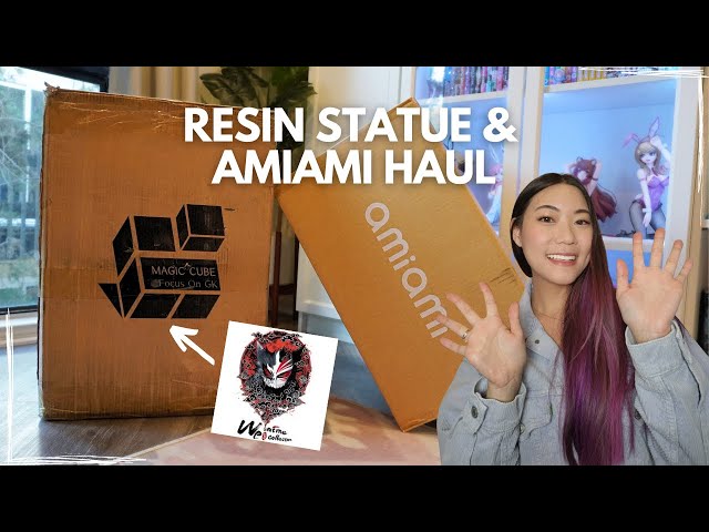 Resin Statue & AmiAmi Preorder Haul!! | Weareanimecollectors