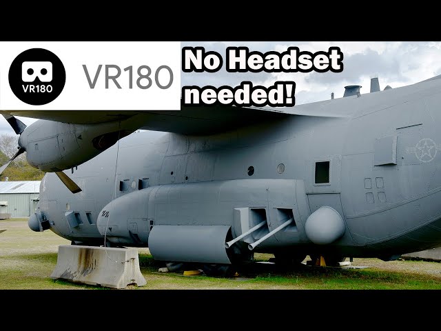 Lockheed AC-130 Spectre VR180 Walk Around Tour