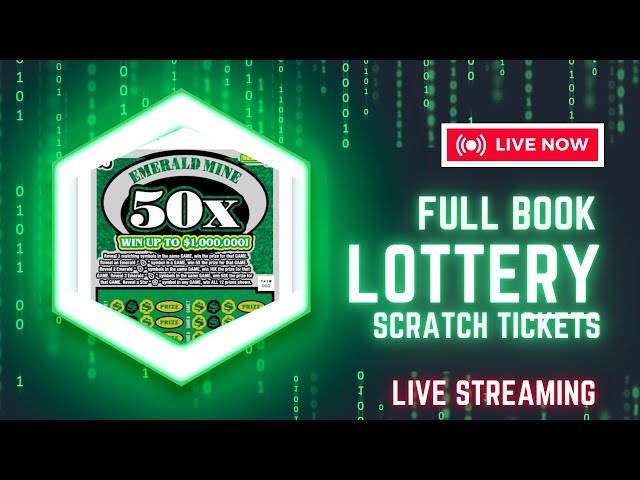 FULL BOOK- Lottery Scratch Tickets: ⛏️ Emerald Mine 50X ⛏️