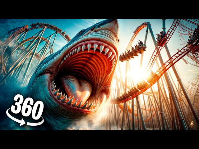 Shark Roller Coaster 360º VR Video