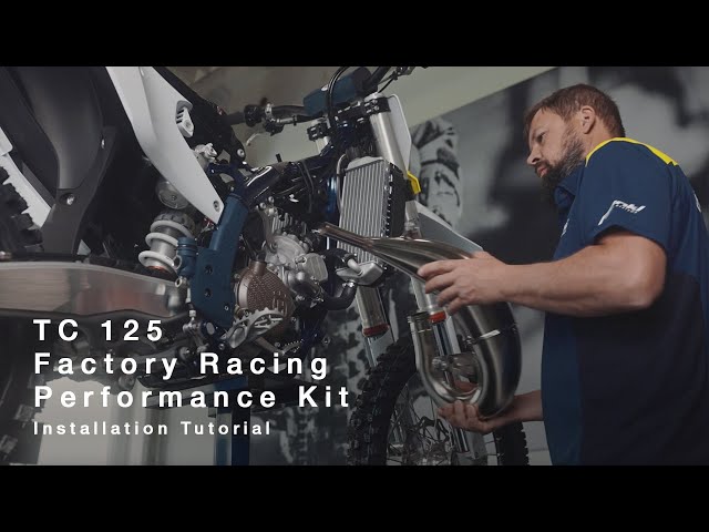 How to install the TC 125 Factory Racing Performance Kit | Husqvarna Motorcycles