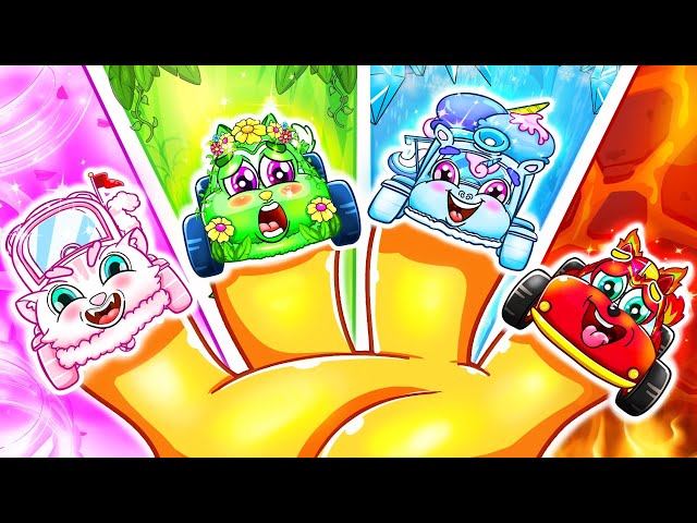 Cars Finger Family Song + More Funny Kids Songs 🐱🐨🐰🦁And Nursery Rhymes by Baby Zoo