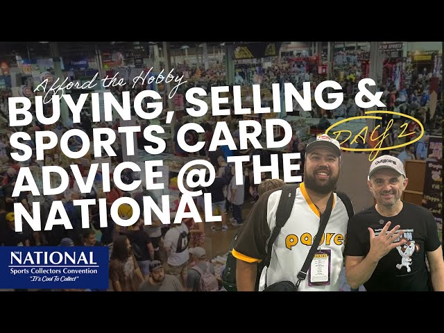 Gary Vee, Card Collector 2 & Selling Advice from Vendors! | DAY 2 THE NATIONAL VLOG 🤝