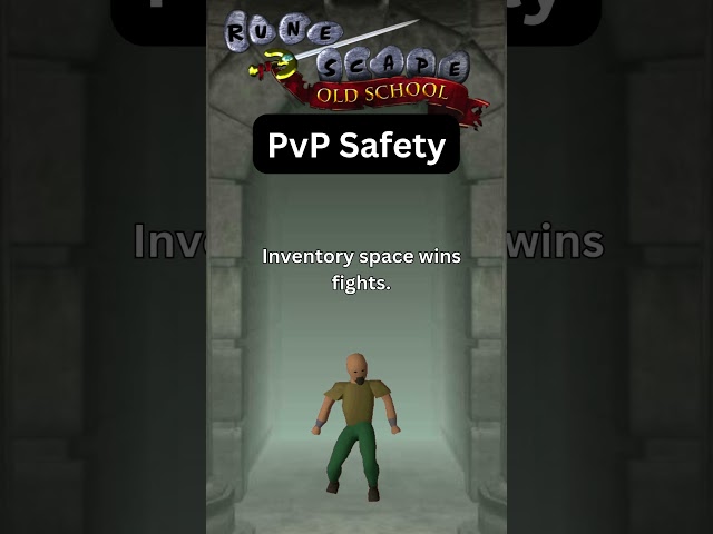 PvP Safety   OSRS TIPS AND TRICKS #osrstips