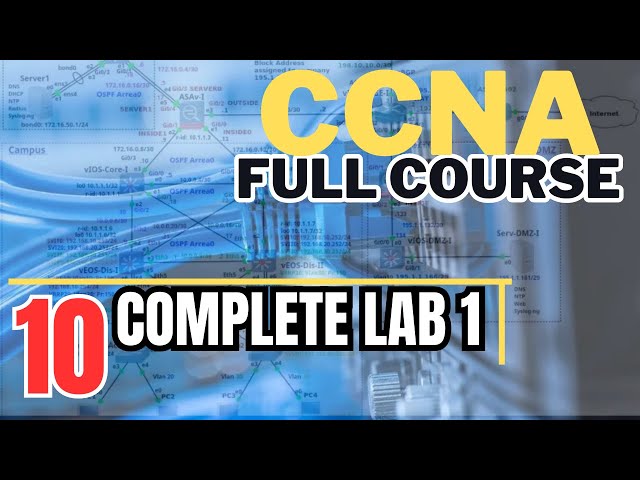 CCNA R&S -010 - VLANs and Trunking Demystified. Complete Lab 1