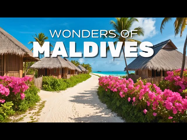 Wonders of Maldives | Most Beautiful Places to Visit in Maldives | Travel Video 4K