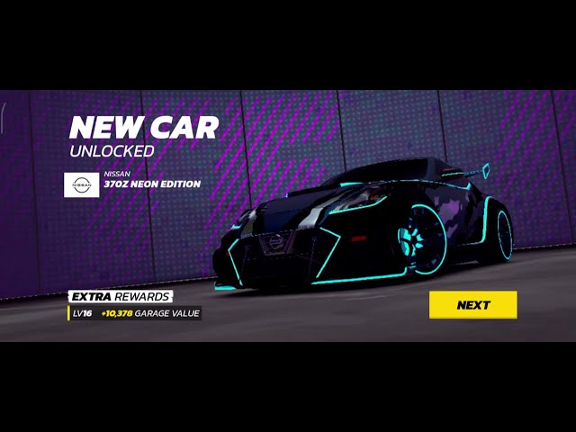 Asphalt Legends Unite | New Car Unlocked - NISSAN 370Z NEON EDITION