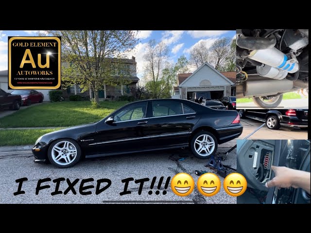 Part 1 - HOW TO FIX MERCEDES - KEY WON’T TURN OR START S55 S500 S430 S350 W220 #fuelpump #eis #fuse