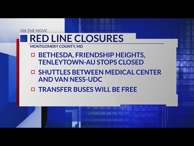 Some Metro stations to close this weekend