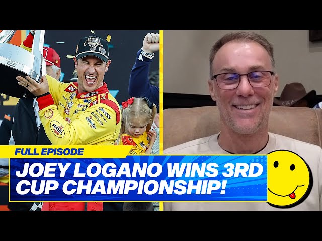 Joey Logano wins 3rd Cup Championship and SOUNDS OFF on Playoff Format! Kevin Harvick reacts