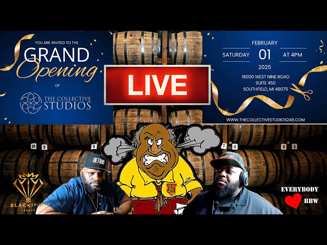 BBW Happy Hour - LIVE - From the Grand Opening of the Collective Studios