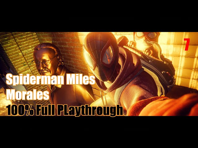 Spiderman Miles Morales 100% Playthrough Part 7 (Ultimate Difficulty)