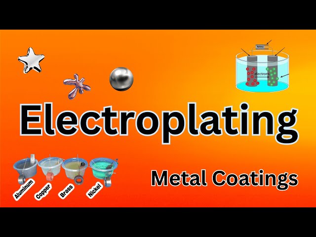 Electroplating : Transforming Objects with Metal Coating #electroplating #sm-educate