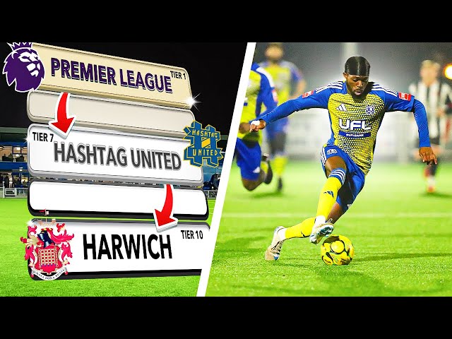 7TH TIER vs 10TH TIER! - Hashtag United vs Harwich & Parkeston - BBC Essex Cup Fourth Round