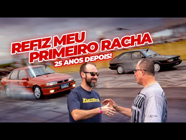 Chevrolet Vectra GSI vs VW Passat Pointer! 25 years later, I've remade my very first drag race!