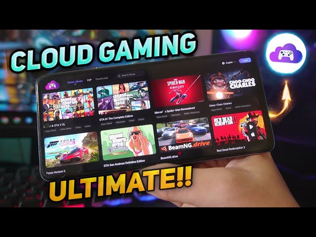 NEW cloud Gaming Web* - Run All PC Games | Cloud Gaming For Android And Low End PC