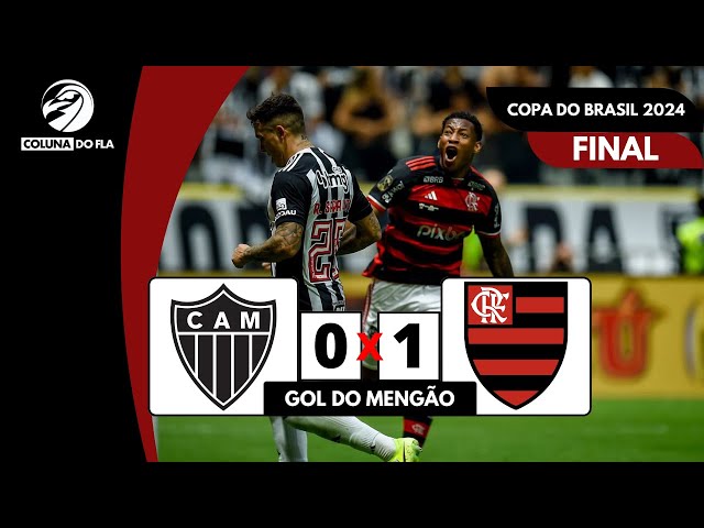 ATLÉTICO-MG 0X1 FLAMENGO | GOL DO TÍTULO | PENTA CAMPEÃO COPA DO BRASIL 2024