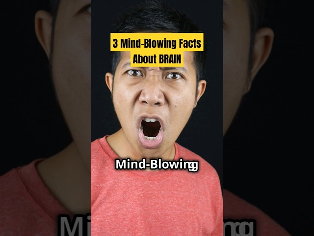 3 Mind-Blowing Brain Facts You Can't Miss! #healthfacts #didyouknow #brain