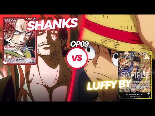 [OP09] Red Shanks vs Black/Yellow Luffy (Store Tournament 32 players Final Round)