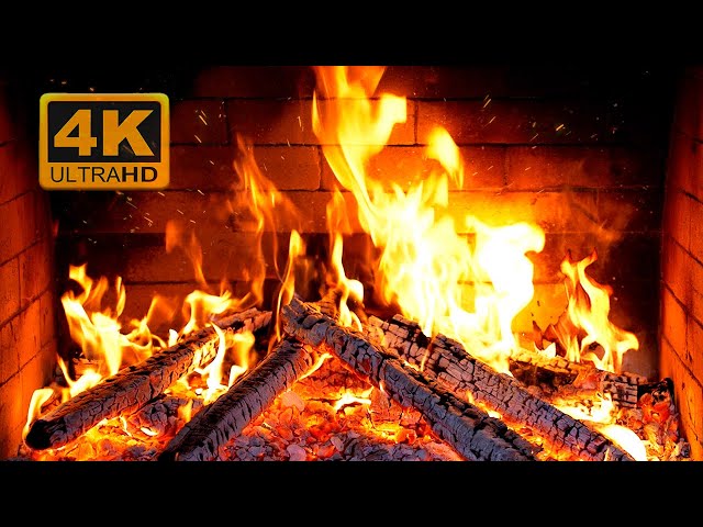 🔥 Fireplace 12 HOURS. Cozy Fireplace 4K Ultra HD