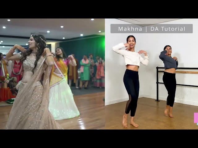 BEST Sangeet Girls Dance | Makhna | DA Tutorial Videos | VIRAL Indian Wedding Performance