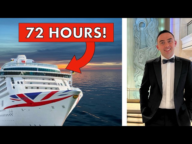 I Took a 72 HOUR Cruise on the Oldest British Cruise Ship!