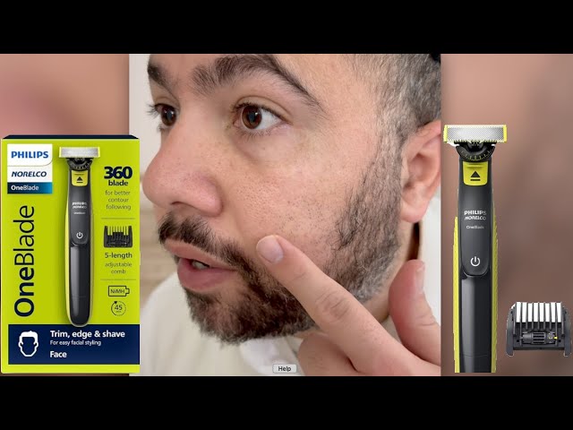 Philips Norelco OneBlade 360 Face REVIEW, Hybrid Electric Beard Trimmer and Shaver | TESTING IT