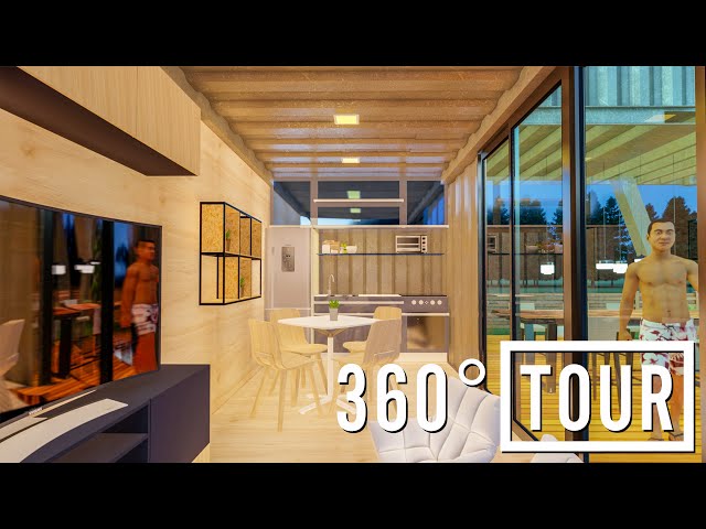 CASA en TERRENO 20x20 Metros Recorrido Virtual Ep.6 [4K]