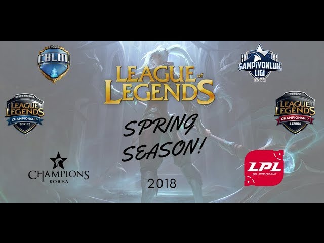 LoL 2018 Spring Season Highlights Week 1 / esports teams EU / NA / TR / BR / KR / CHN