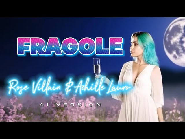 Achille Lauro, Rose Villain - Fragole (AI Version)