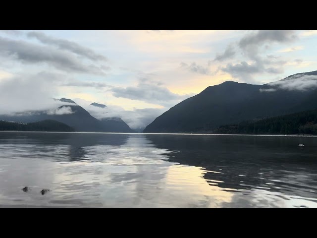 Reflecting Beauty: SLEEP with 4K Lake Views & Soothing Sounds.for deep sleep,deep focus and relaxing