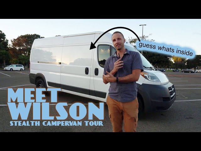 DIY Stealth Campervan Tour - Promaster Vanlife