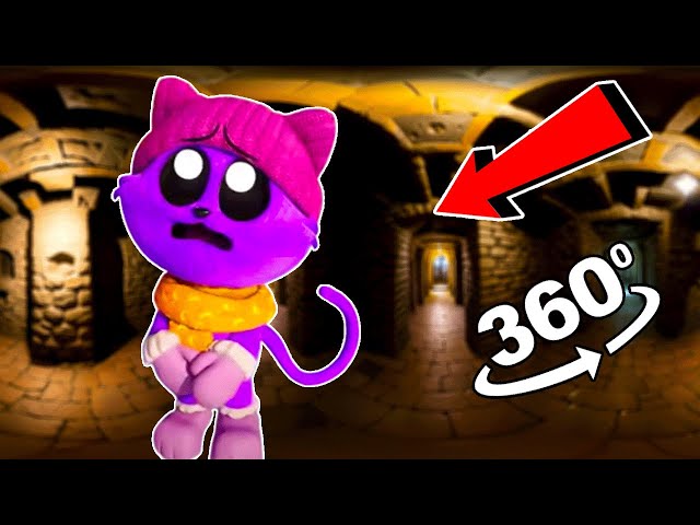 Finding CatNap 360° VR | Poppy Playtime Chapter 3 VR Video