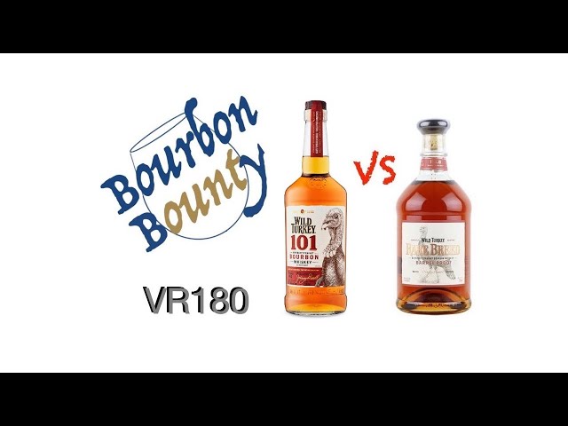 Wild Turkey 101 vs Rare Breed - VR180