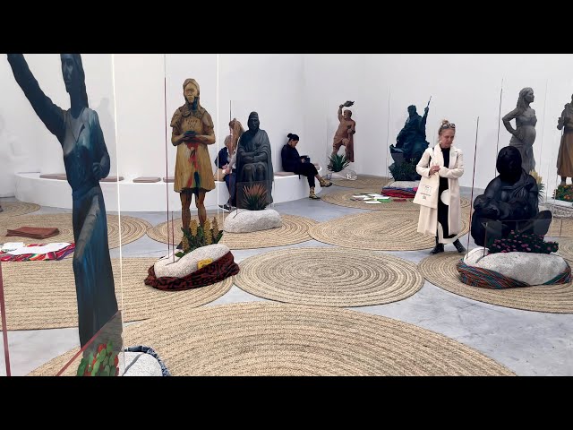 Sandra Gamarra Heshiki: Migrant Art Gallery / Spanish Pavilion at Venice Art Biennale 2024