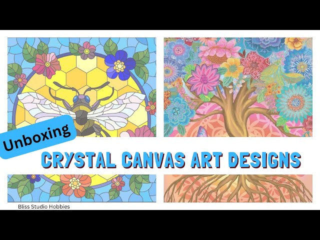 Unboxing Crystal Canvas Art Designs