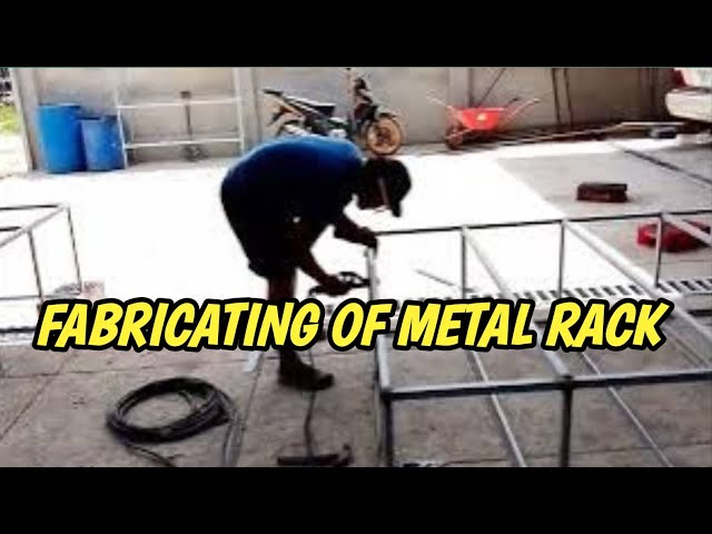 FABRICATING OF METAL RACK  ||  KAREPAS VLOGS