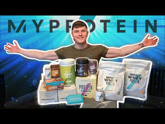 MYPROTEIN HUGE UNBOXING FOR 2020